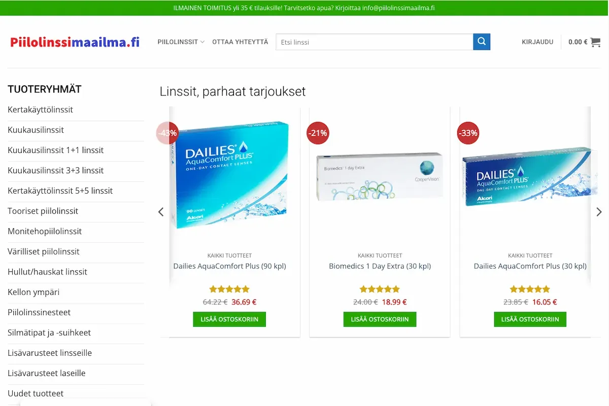 Piilolinssimaailma